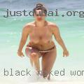 Black naked woman